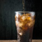 cola in glass